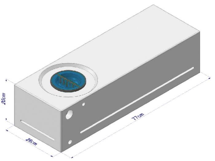 Wassertank 40l Fix System