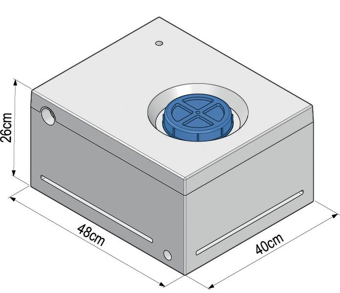 Wassertank 48l Fix System