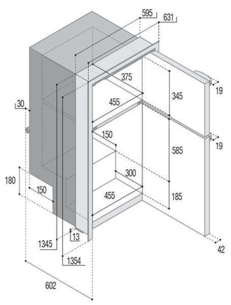 Kompr.Kühlschrank DP2600i