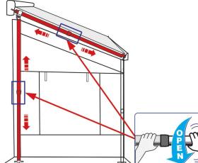 Front- og sidepaneler til campingvogn ZIP XL 310